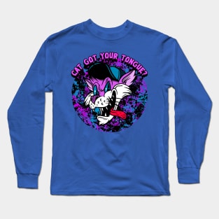 Cat Got Your Tongue? Graphic Long Sleeve T-Shirt